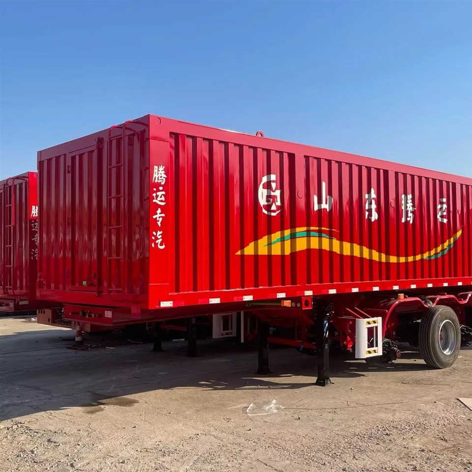 Closed Box Semi-trailer factory Closed Box Semi-trailer factory